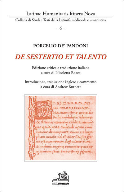 DE SESTERTIO ET TALENTO PORCELIO DE PANDONI